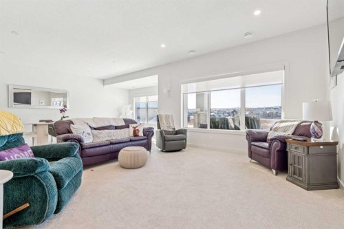 155 Sage Meadows View Nw, Calgary, AB - Indoor Photo Showing Living Room