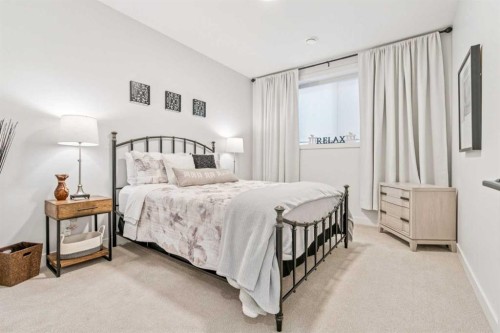 155 Sage Meadows View Nw, Calgary, AB - Indoor Photo Showing Bedroom