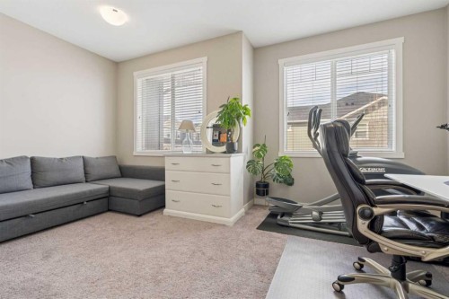 645 Evanston Manor Nw, Calgary, AB - Indoor Photo Showing Office