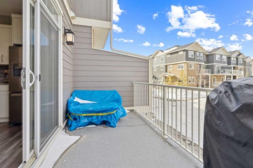 645 Evanston Manor Nw, Calgary, AB - Outdoor With Balcony With Exterior