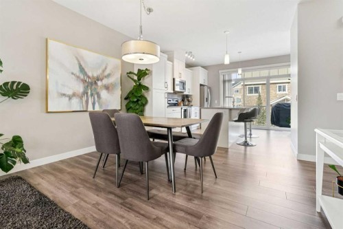 645 Evanston Manor Nw, Calgary, AB - Indoor Photo Showing Dining Room