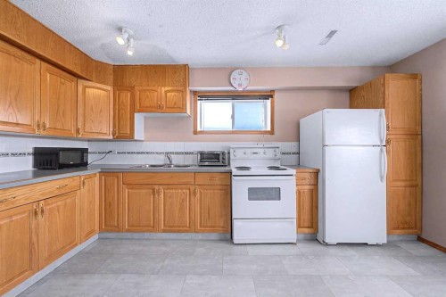 433 Coral Springs Place Ne, Calgary, AB - Indoor Photo Showing Kitchen With Double Sink