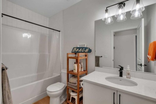 52 Sugarsnap Way Se, Calgary, AB - Indoor Photo Showing Bathroom