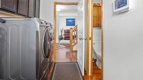 323 Mt Cornwall Circle Se, Calgary, AB - Indoor Photo Showing Laundry Room