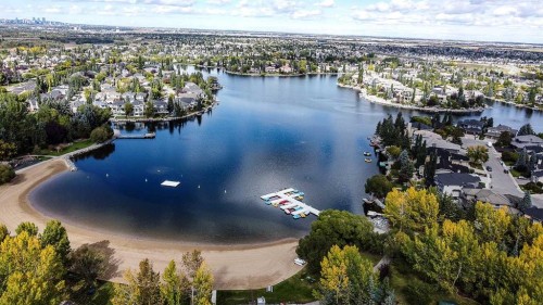 323 Mt Cornwall Circle Se, Calgary, AB - Outdoor With Body Of Water With View