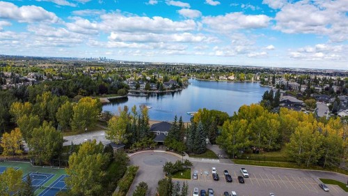 323 Mt Cornwall Circle Se, Calgary, AB - Outdoor With Body Of Water With View