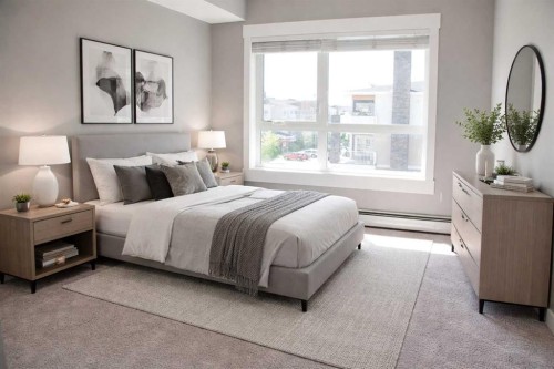 5407-302 Skyview Ranch Drive Ne, Calgary, AB - Indoor Photo Showing Bedroom