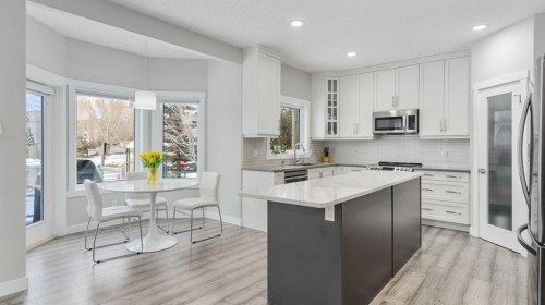 39 Mt Douglas Point Se, Calgary, AB - Indoor Photo Showing Kitchen With Stainless Steel Kitchen With Upgraded Kitchen