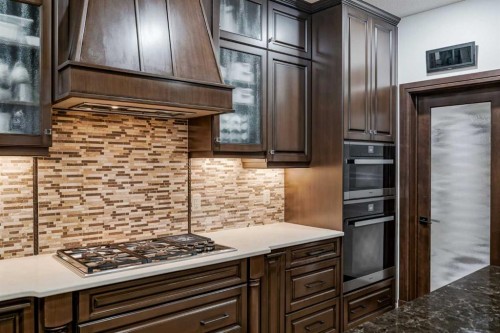 90 Silverado Ranch Way Sw, Calgary, AB - Indoor Photo Showing Kitchen With Upgraded Kitchen