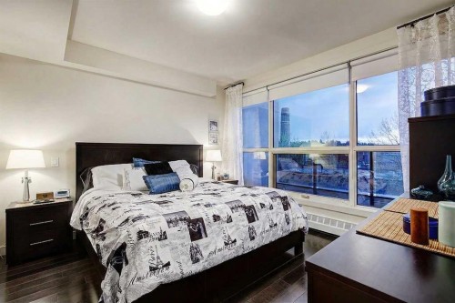402-1730 5A Street Sw, Calgary, AB - Indoor Photo Showing Bedroom
