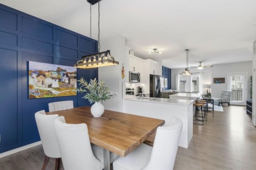 144 Legacy Point Se, Calgary, AB - Indoor Photo Showing Dining Room