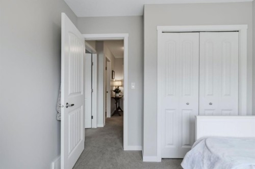 144 Legacy Point Se, Calgary, AB - Indoor Photo Showing Bedroom