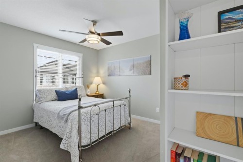144 Legacy Point Se, Calgary, AB - Indoor Photo Showing Bedroom