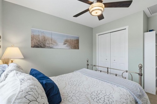 144 Legacy Point Se, Calgary, AB - Indoor Photo Showing Bedroom