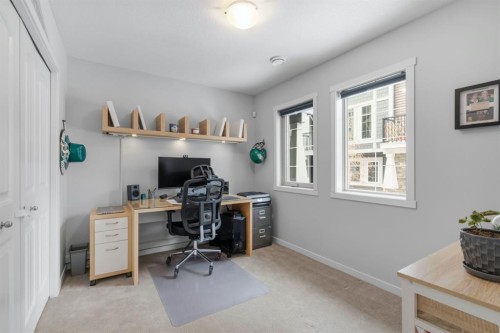 144 Legacy Point Se, Calgary, AB - Indoor Photo Showing Office