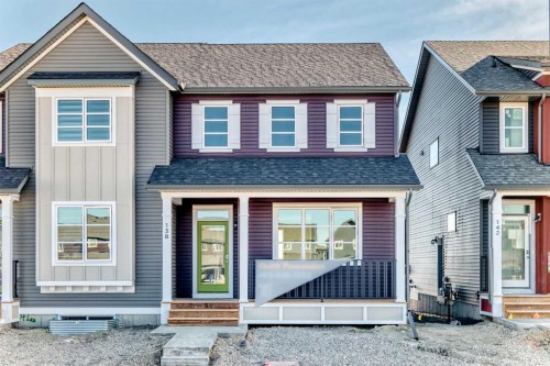 138 Lanark Gate Se, Airdrie, AB - Outdoor With Facade