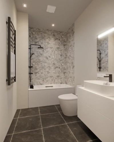 3915 73 Street Nw, Calgary, AB - Indoor Photo Showing Bathroom