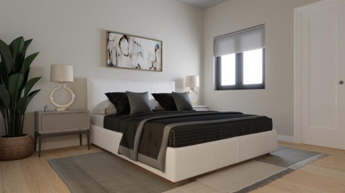 3915 73 Street Nw, Calgary, AB - Indoor Photo Showing Bedroom