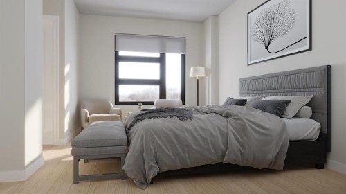 3915 73 Street Nw, Calgary, AB - Indoor Photo Showing Bedroom