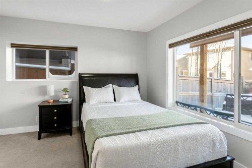 60 Auburn Glen Green Se, Calgary, AB - Indoor Photo Showing Bedroom