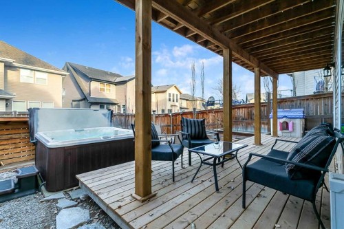 60 Auburn Glen Green Se, Calgary, AB - Outdoor With Deck Patio Veranda With Exterior
