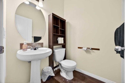 46 Heritage Landing, Cochrane, AB - Indoor Photo Showing Bathroom