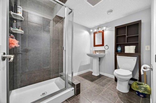46 Heritage Landing, Cochrane, AB - Indoor Photo Showing Bathroom