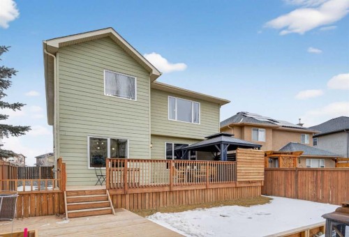 133 Cimarron Drive, Okotoks, AB - Outdoor With Deck Patio Veranda With Exterior