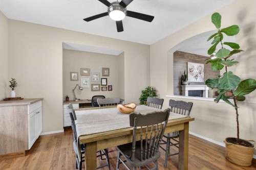 133 Cimarron Drive, Okotoks, AB - Indoor Photo Showing Dining Room