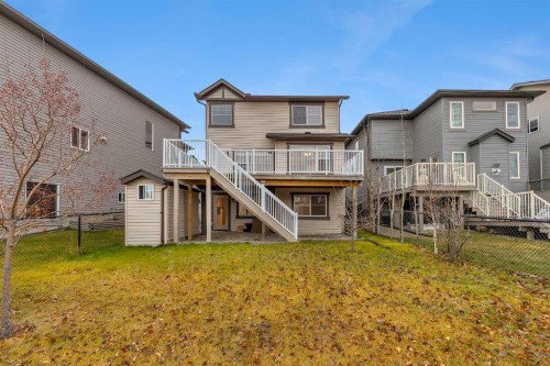 161 Silverado Range Cove Sw, Calgary, AB - Outdoor With Deck Patio Veranda With Exterior
