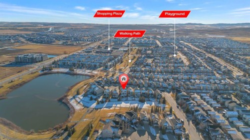 161 Silverado Range Cove Sw, Calgary, AB - Outdoor With View