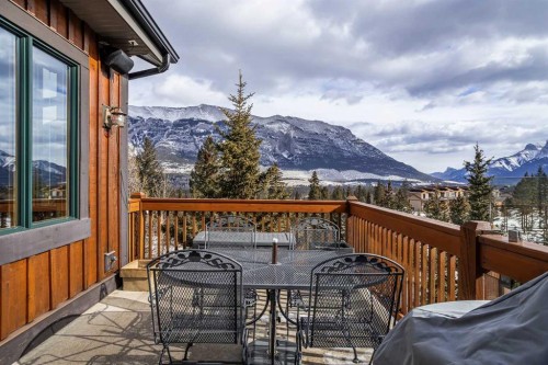 116-210 Hubman Landing, Canmore, AB - Outdoor With Deck Patio Veranda With Exterior