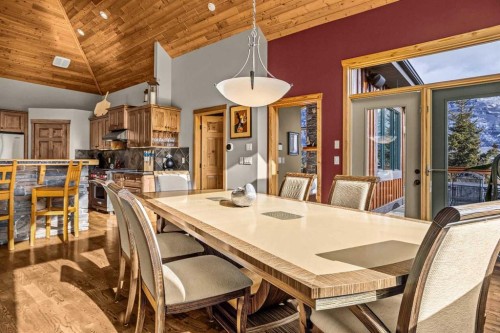 116-210 Hubman Landing, Canmore, AB - Indoor Photo Showing Dining Room