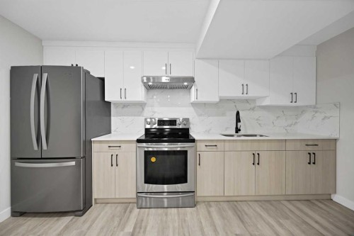 4351 38 Street Ne, Calgary, AB - Indoor Photo Showing Kitchen