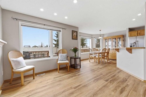 105 Douglas Ridge Circle Se, Calgary, AB - Indoor Photo Showing Living Room