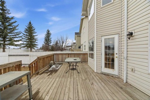 105 Douglas Ridge Circle Se, Calgary, AB - Outdoor With Deck Patio Veranda With Exterior