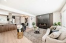 4936 45 Street Sw, Calgary, AB  - Indoor With Fireplace 
