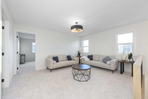 315 Waterford Road, Chestermere, AB - Indoor Photo Showing Living Room