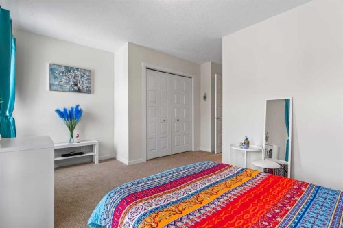 505-338 Seton Circle Se, Calgary, AB - Indoor Photo Showing Bedroom
