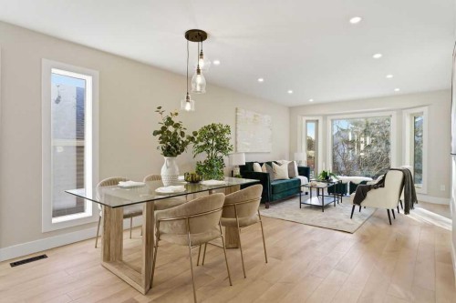 129 Coventry Place Ne, Calgary, AB - Indoor Photo Showing Dining Room