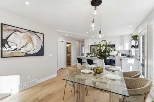 129 Coventry Place Ne, Calgary, AB - Indoor Photo Showing Dining Room