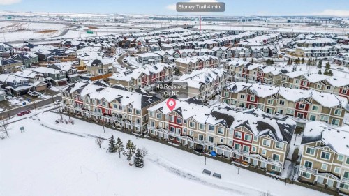 43 Redstone Circle Ne, Calgary, AB - Outdoor With View