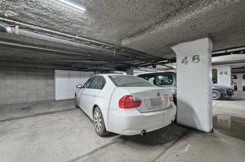2A-133 25 Avenue Sw, Calgary, AB - Indoor Photo Showing Garage