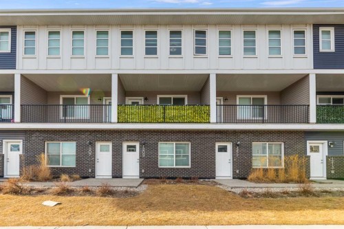 1209 Cornerstone Street Ne, Calgary, AB - Outdoor With Balcony With Facade