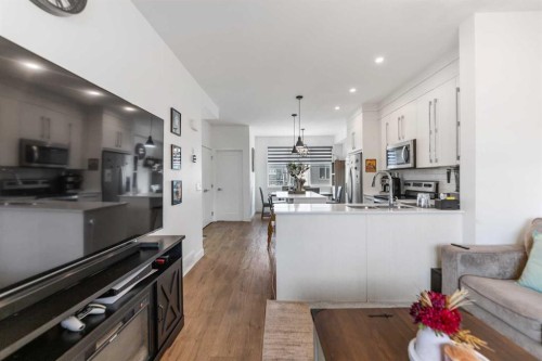 1209 Cornerstone Street Ne, Calgary, AB - Indoor Photo Showing Kitchen With Upgraded Kitchen
