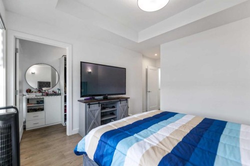 1209 Cornerstone Street Ne, Calgary, AB - Indoor Photo Showing Bedroom