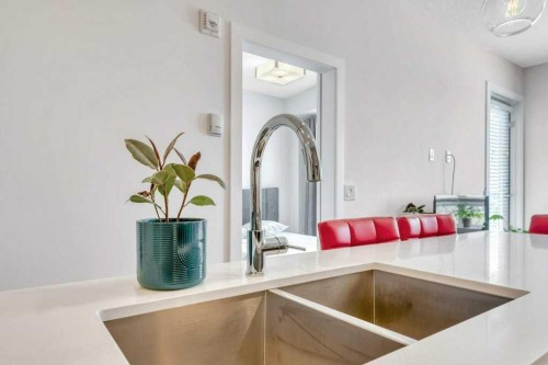 1321-76 Cornerstone Passage Ne, Calgary, AB - Indoor Photo Showing Kitchen