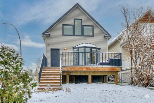 1940 Broadview Road Nw, Calgary, AB - Outdoor With Deck Patio Veranda