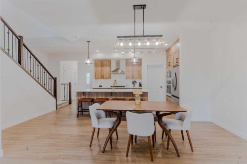 169 Verity Manor Sw, Calgary, AB - Indoor Photo Showing Dining Room