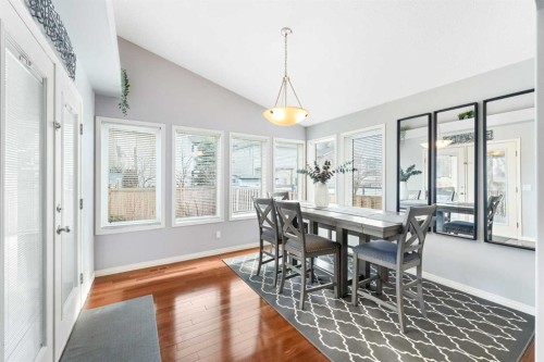 72 Panamount Heights Nw, Calgary, AB - Indoor Photo Showing Dining Room